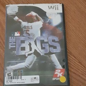 Wii The Bigs Baseball game